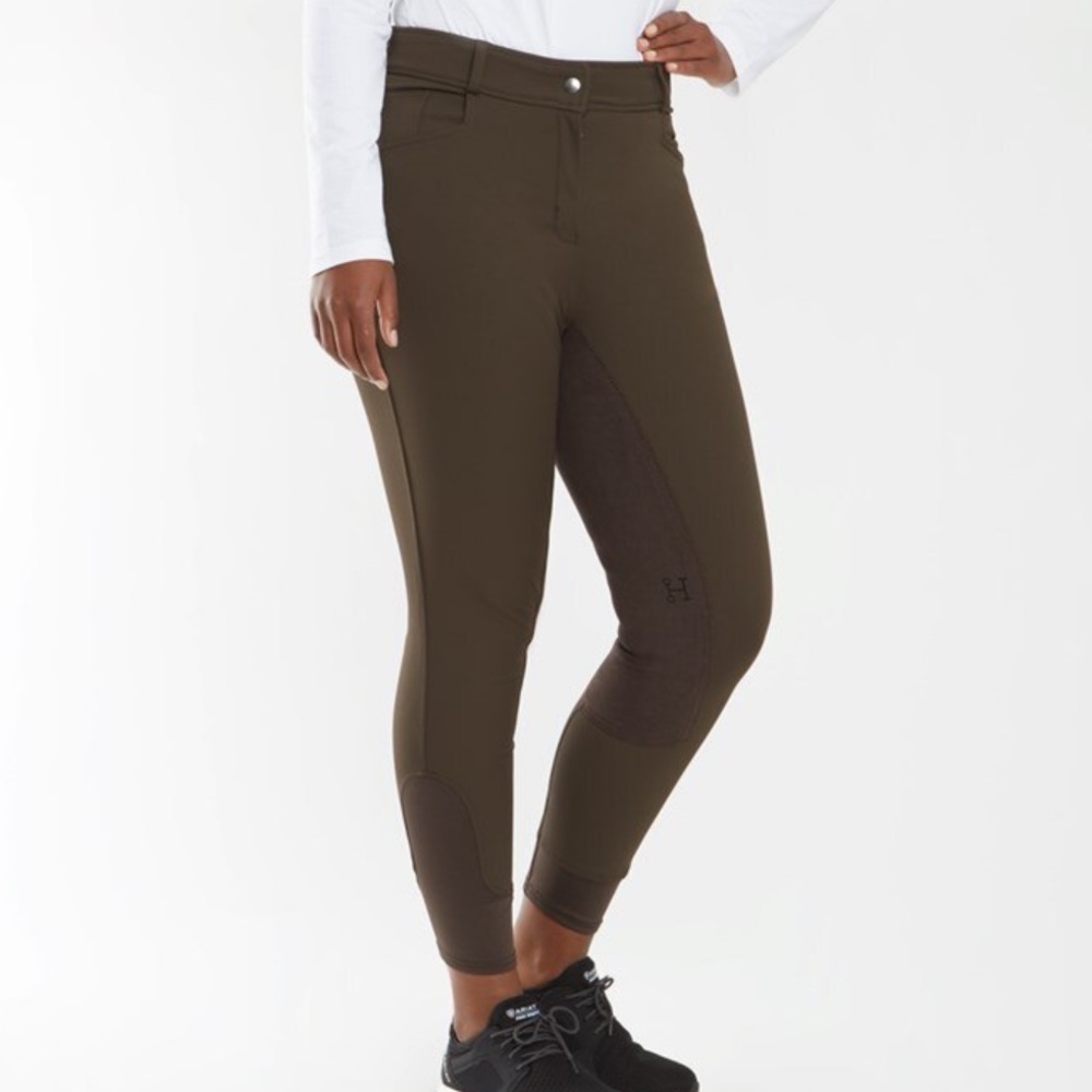 Hadley by SmartPak High-Rise Breeches - Full Seat, 24R, Brown